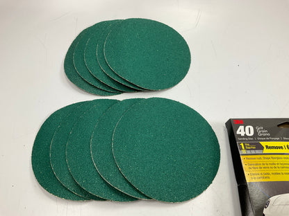 3M 31452  6'', 40 Grit Sanding Discs, Pack Of 10 Discs