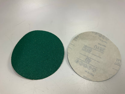 3M 31452  6'', 40 Grit Sanding Discs, Pack Of 10 Discs