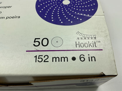 3M 31482 Cubitron II Clean Sanding Hookit Disc 6 Inch 240 Grit, 50 / Pack