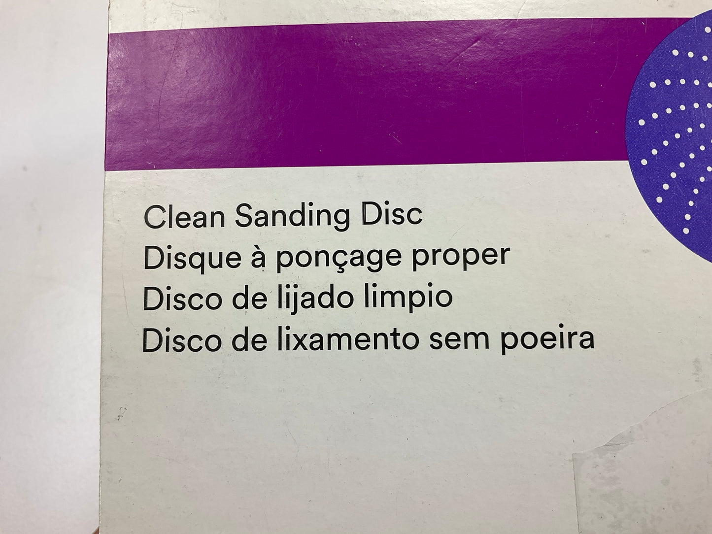 3M 31484 Cubitron II Hookit Clean Sanding Abrasive Disc, 6'' 400+ Grade 50 Discs