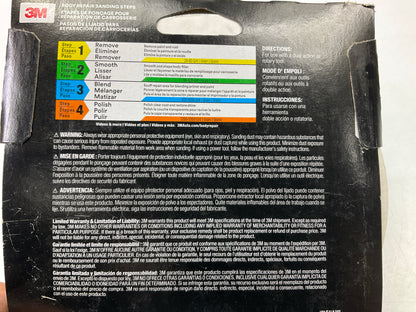 3M 31548 Green Corps Sanding Discs With Stikit Attachment, 6'' 36 Grit, 30 Total