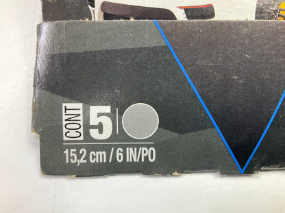 3M 31548 Green Corps Stikit Sanding Disc, 36 Grit, 6'' Diameter, 40 Total Discs