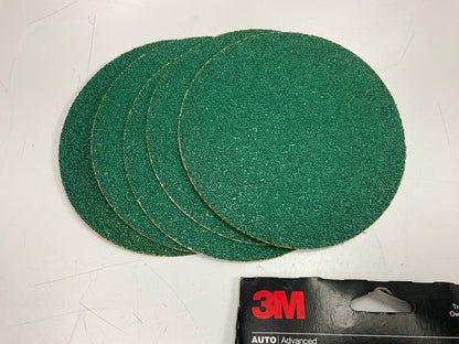 3M 31548 6'' Diameter, 36 Grit, Green Corps Stikit Sanding Discs, Pack Of 5