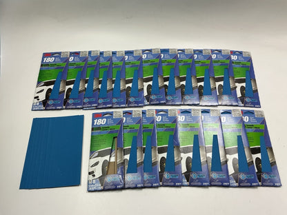 3M 31577 3-2/3''x9'', 180 Grit, Sandpaper Sheets - 20 Packs Of 8 Each (160 Total)