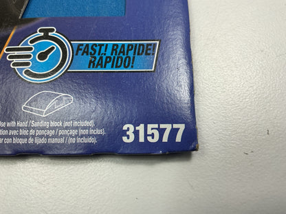 3M 31577 3-2/3''x9'', 180 Grit, Sandpaper Sheets - 20 Packs Of 8 Each (160 Total)