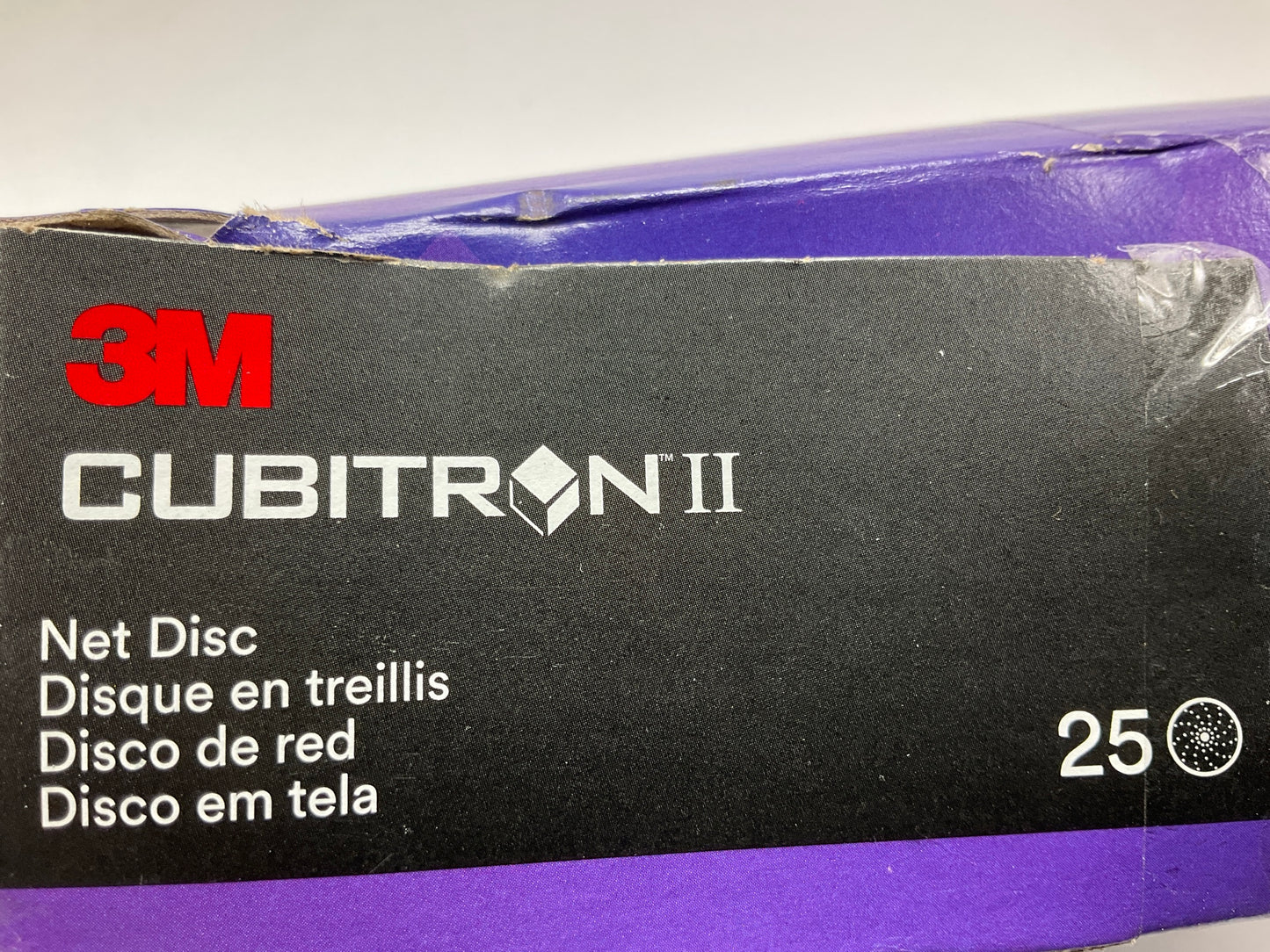 3M 31642 Cubitron II Net Sanding Disc, 120+ Grit, 8 In, 25 / Pack