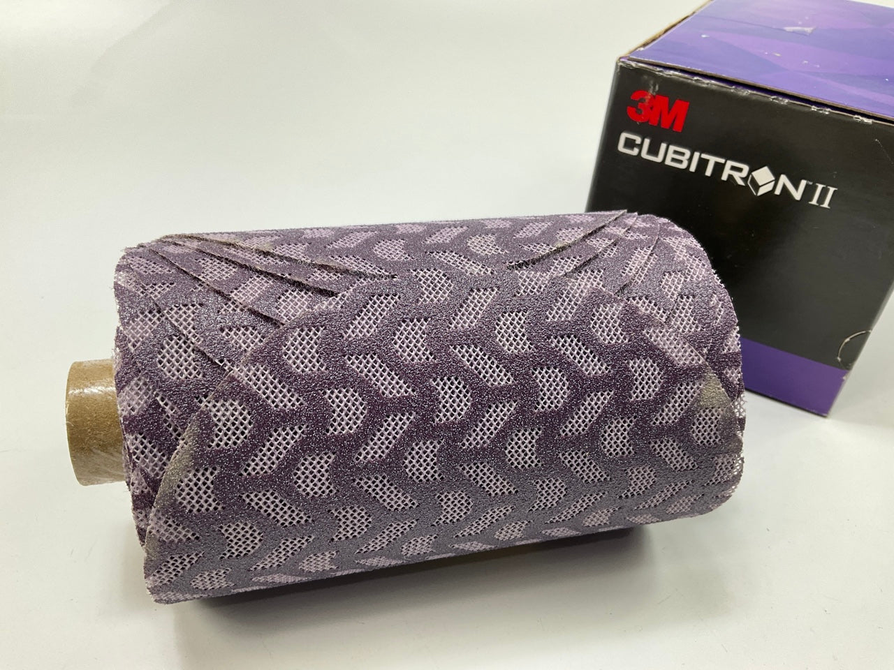 3M 31665 Cubitron II Automotive 80+ Grit 5 In. Net Sanding Disc Roll, 50 Pack