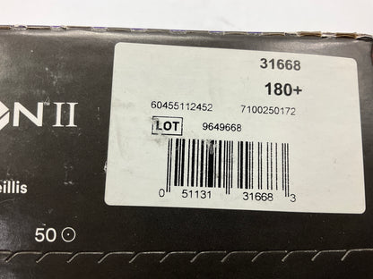3M 31668 Cubitron II 180+ Grit 5'' Net Sanding Abrasive Disc Roll - 50 Pack