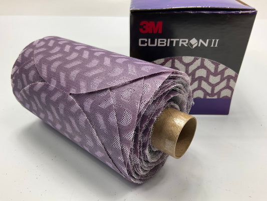 3M 31669 Cubitron II 220+ Grit 5 In Net Sanding Disc Roll, 50 Pack