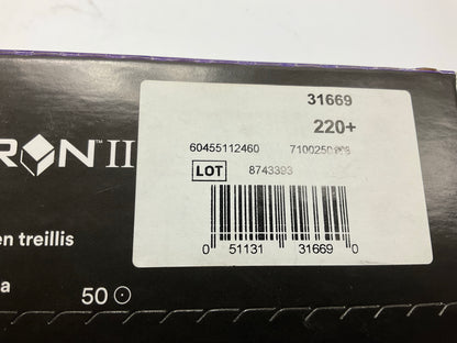 3M 31669 Cubitron II 220+ Grit 5 In Net Sanding Disc Roll, 50 Pack