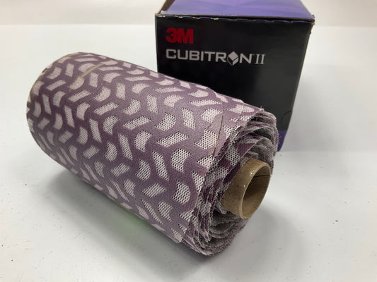 3M 31671 Cubitron II 5'' Net Sanding Disc Roll 320+ Grit, 50 Discs / Roll