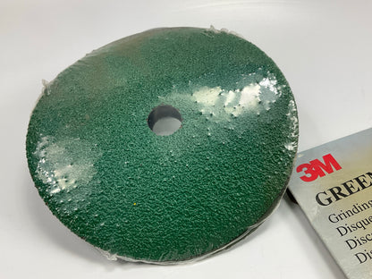 3M 31923 Green Corps 24 Grit Grinding Disc, 2 / Pack, 7 In X 7/8 In