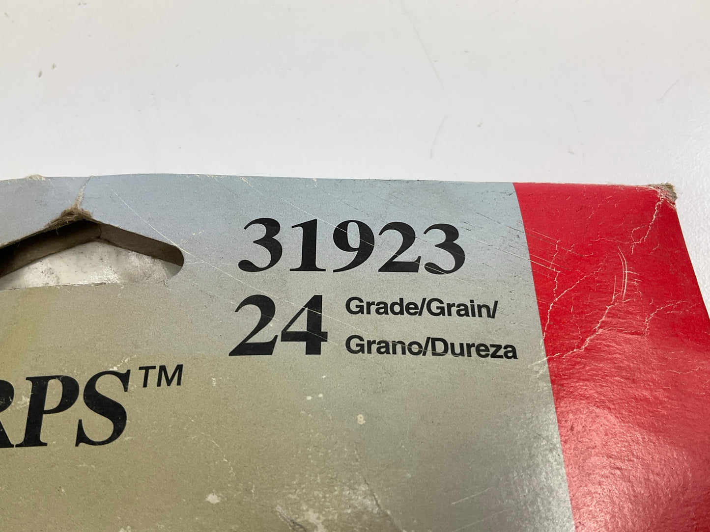 3M 31923 Green Corps 24 Grit Grinding Disc, 2 / Pack, 7 In X 7/8 In