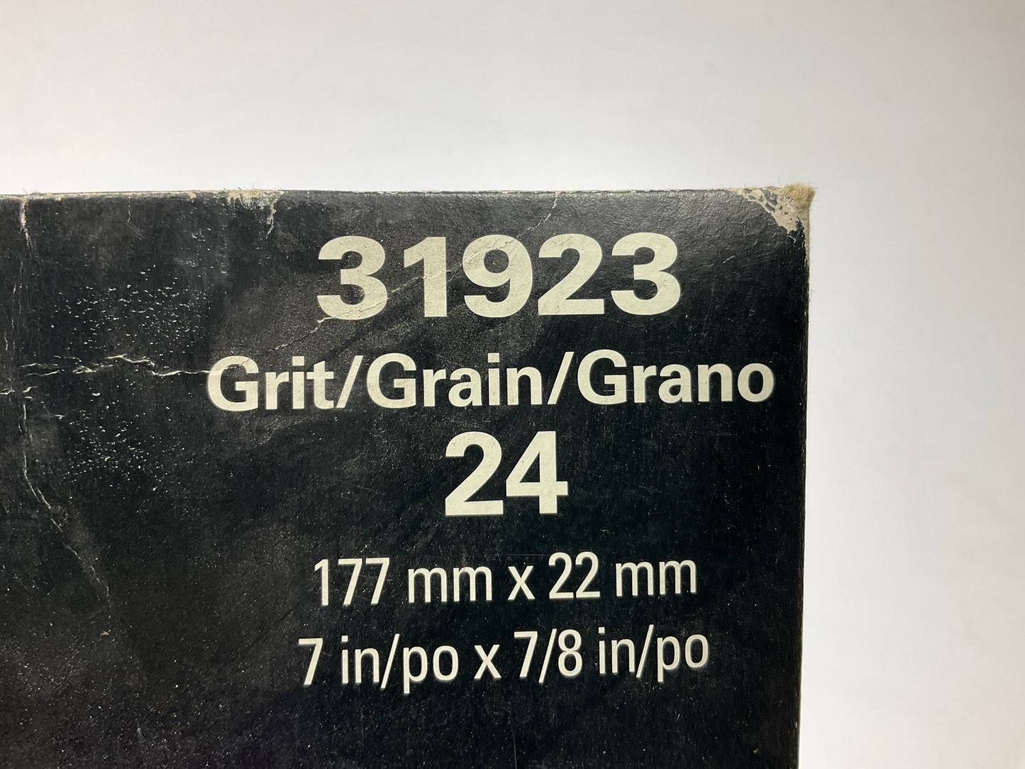 30 Discs Total - 3M 31923 Green Corps 24 Grit Grinding Disc, 7'' X 7/8''