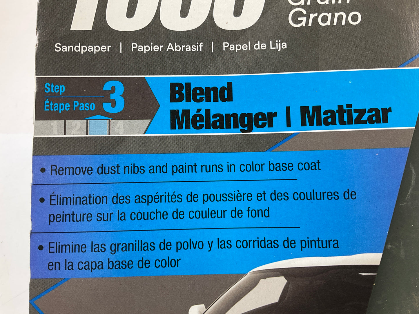 3M 32021 9'' X 11'' , 1000 Grit Wetordry Sandpaper Sheets, 30 Sheets Total