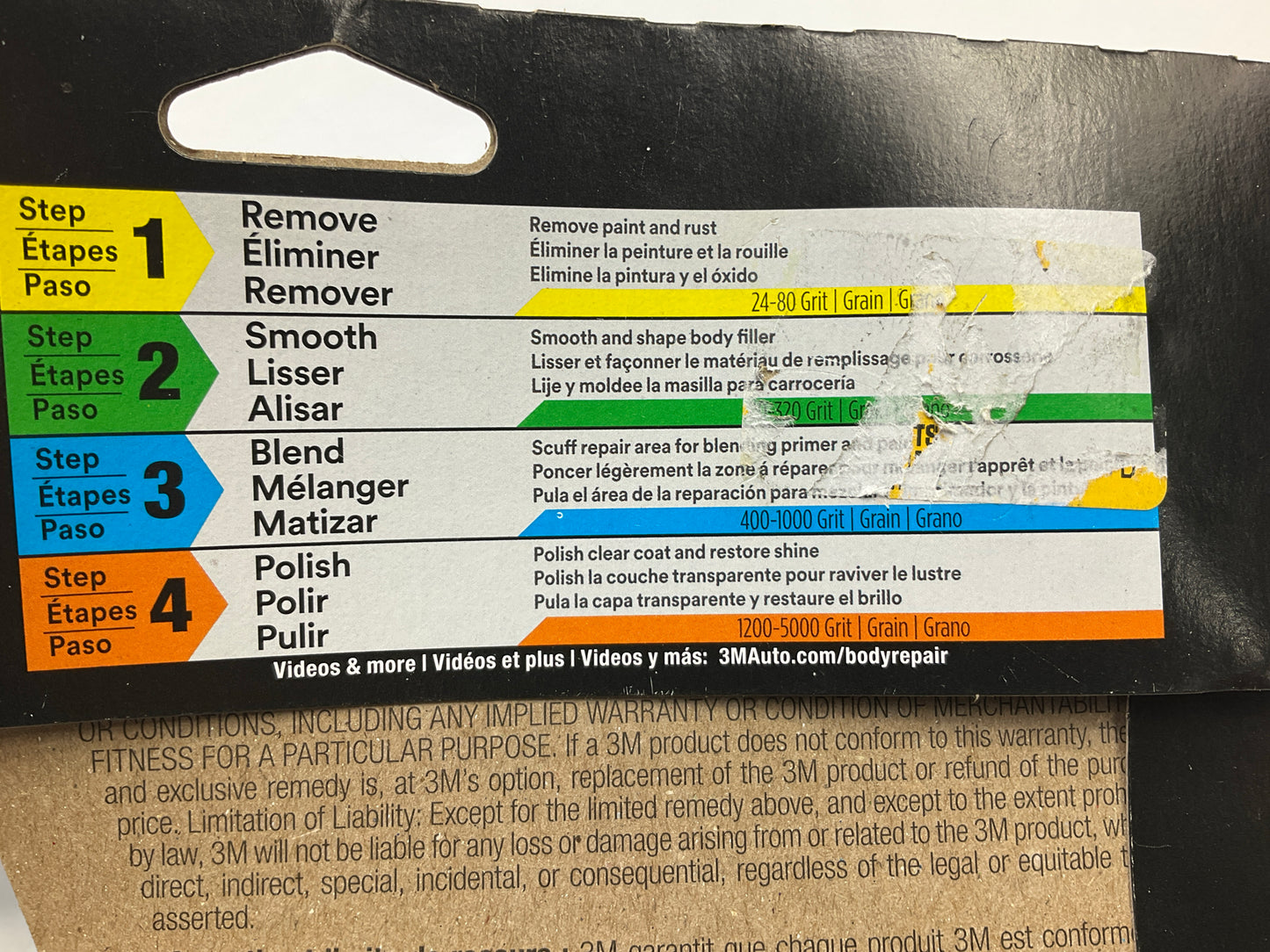 3M 32021 Wetordry Sandpaper Sheets 9 In X 11 In. 1000 Grit, Pack Of (5) Sheets