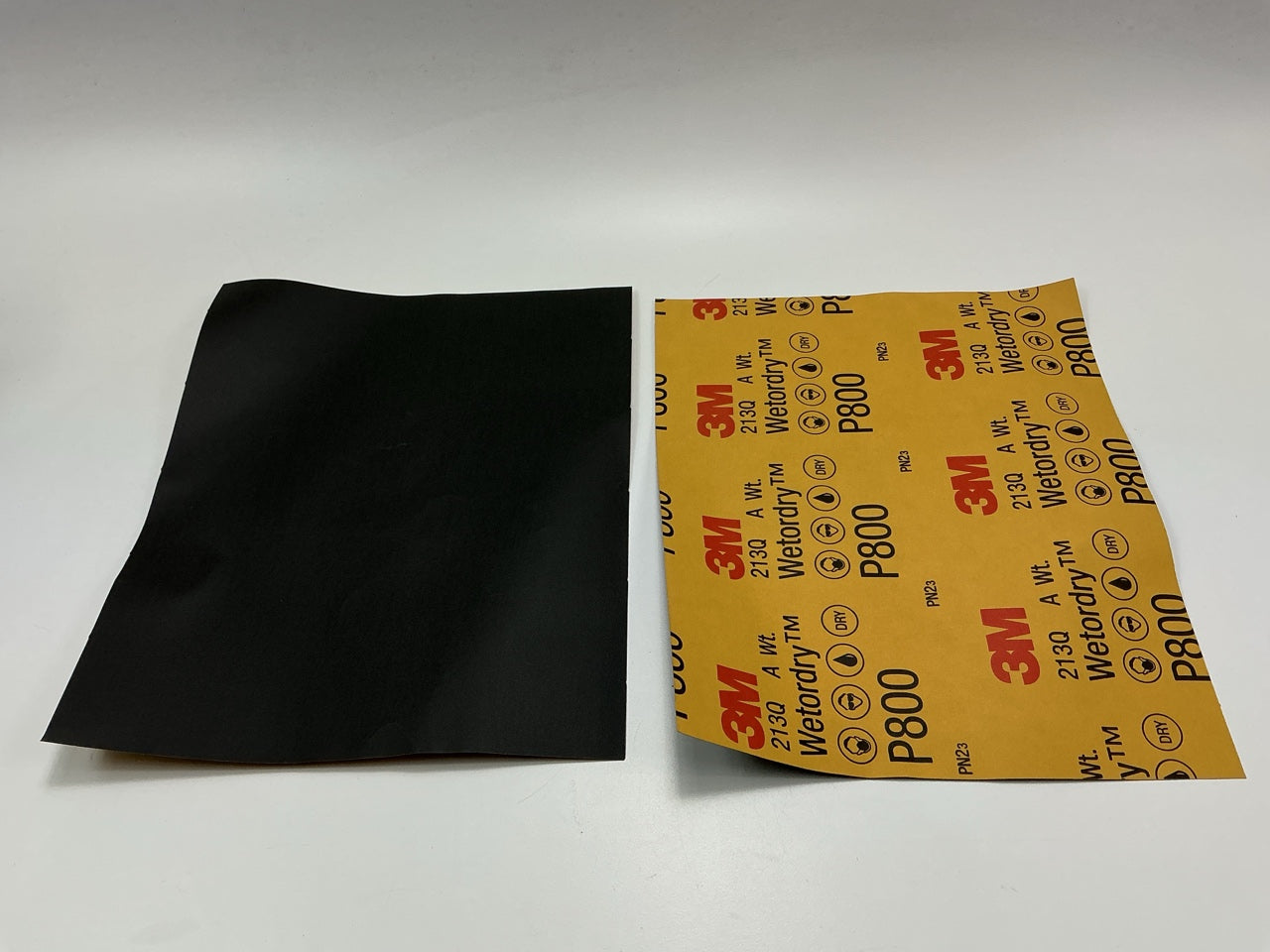3M 32035 Imperial Wetordry 9'' X 11'' P800 800 Grit Sandpaper Sheet - 5 Sheets