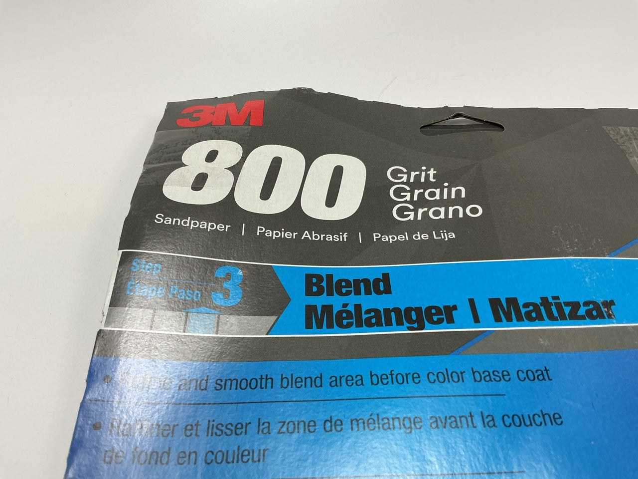 3M 32035 Imperial Wetordry 9'' X 11'' P800 800 Grit Sandpaper Sheet - 5 Sheets