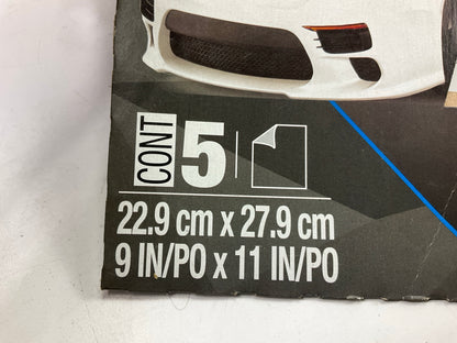 3M 32043 Wetordry 9''X11'' Sandpaper Sheets, 220 Grit, 5 Sheets Total