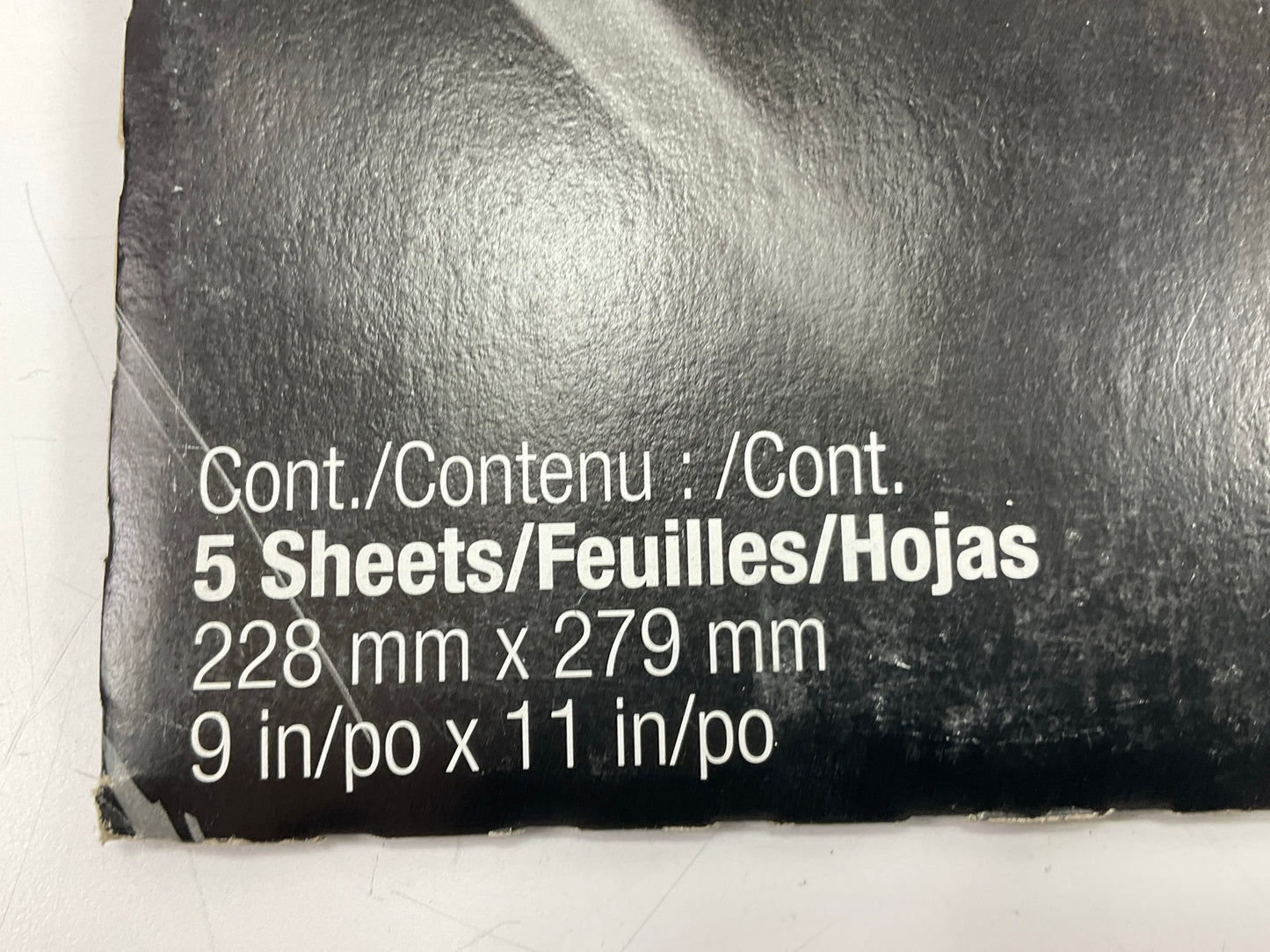 3M 32118 9'' X11'', 40 Grit Sandpaper Sheets, 160 Sheets Total