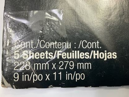 3M 32118  9'' X 11'' Sandpaper Sheets, 40 Grit, 20 Sheets Total