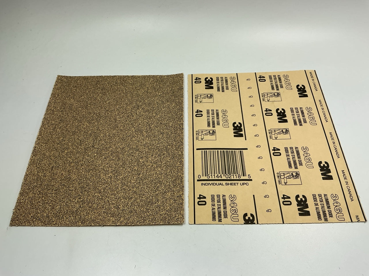 3M 32118 Sandpaper Sheets (9'' X 11'') 40 Grit, 25 SHEETS
