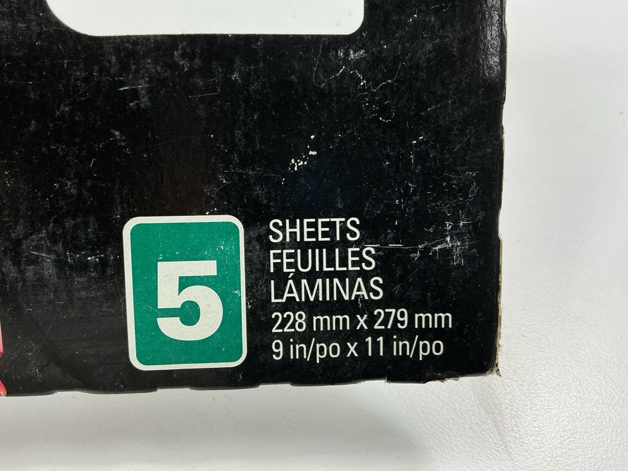 3M 32118 Sandpaper Sheets (9'' X 11'') 40 Grit, 25 SHEETS