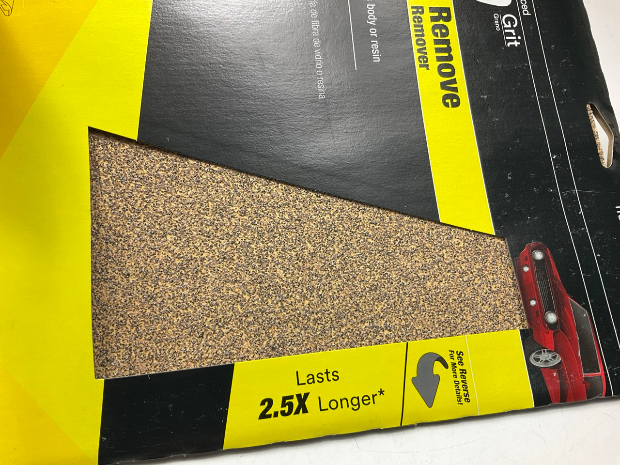 3M 32118 Sandpaper Sheets (9'' X 11'') 40 Grit, 25 SHEETS