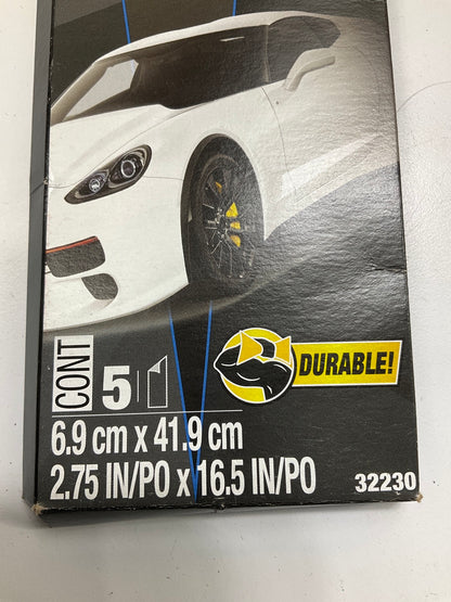 3M Green Corps File Sheets, 32230, 80 Grit, 2-3/4 In X 16 1/2 In, 5 Sheets