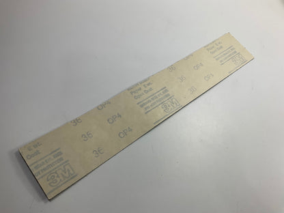 3M 32232 Green Corps File Sandpaper Sheets, 36 Grit, 2-3/4'' X 16-1/2'', 5 / Pack