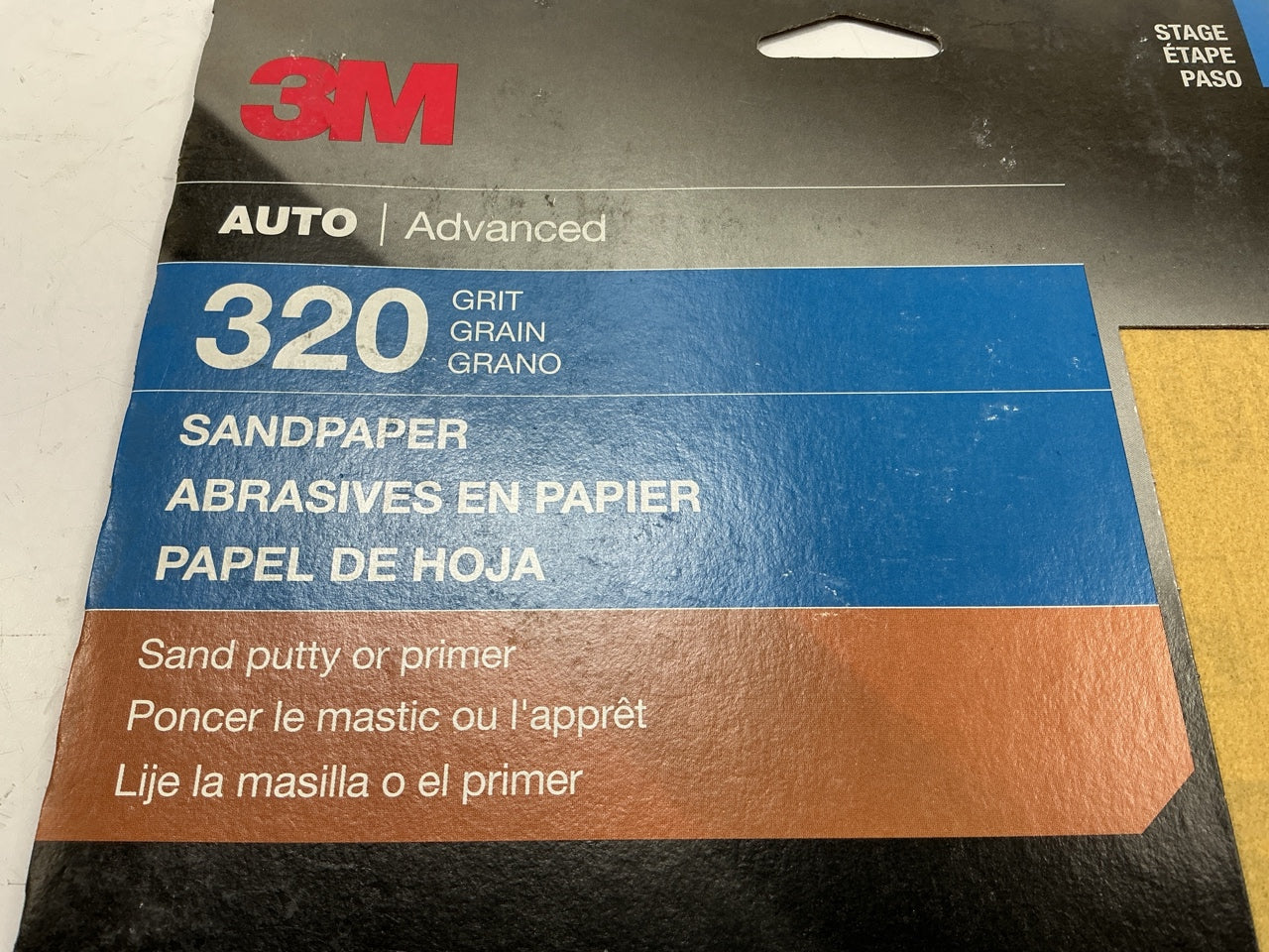45 Sheets Total - 3M 32541 Aluminum Oxide 320 Grit 9x11 Sandpaper Sheets
