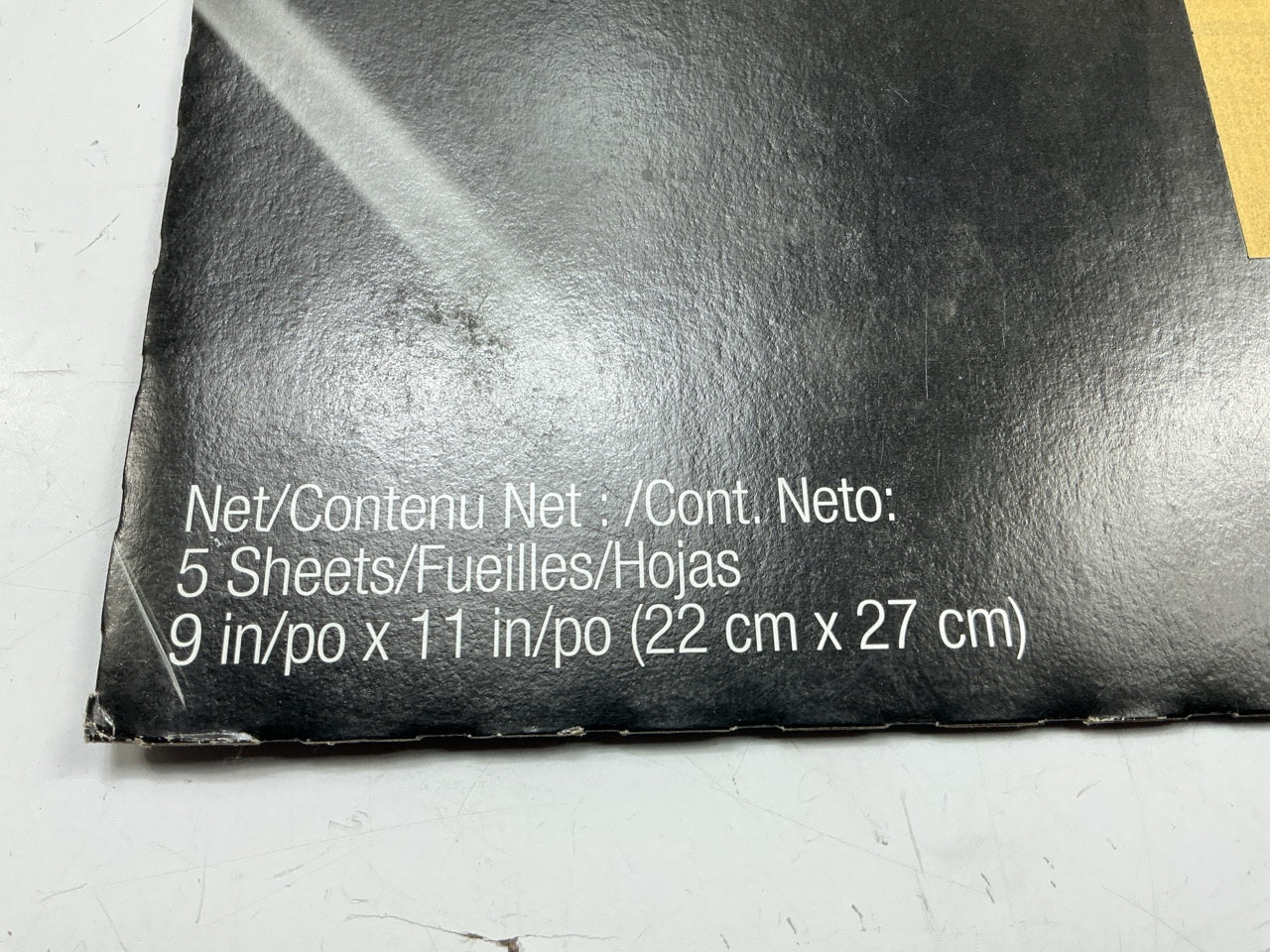 45 Sheets Total - 3M 32541 Aluminum Oxide 320 Grit 9x11 Sandpaper Sheets