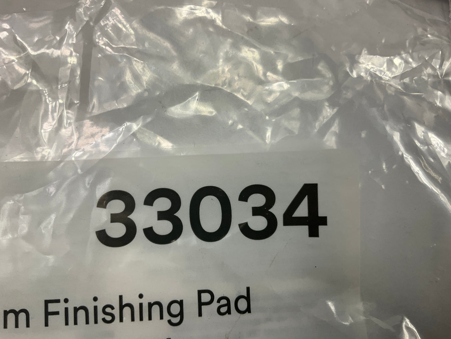 3M 33034 Perfect-It 1-Step Single Sided Finishing Pad, 6'' Diameter Quick Connect