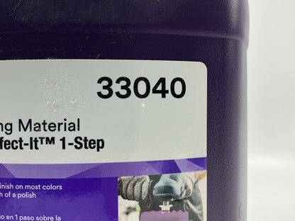 3M 33040 Perfect-It 1-Step Finishing Material, Surface Buffing - 1 Gallon