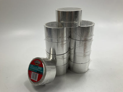 (10) Rolls - 3M 3311 Scotch Foil Tape 2'' X 10 Yards.