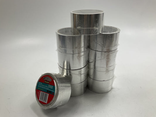 (10) Rolls - 3M 3311 Scotch Foil Tape 2'' X 10 Yards.