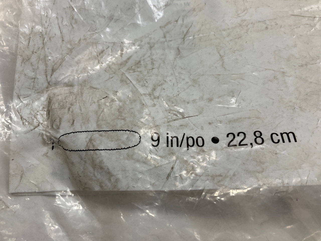 OPEN BAG - 3M 33280 9'' Wool Compounding Pad, Double Sided, Screw On