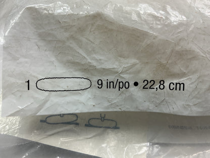 3M 33280 9'' Wool Compounding Buffing Pad, Double Sided, Screw On