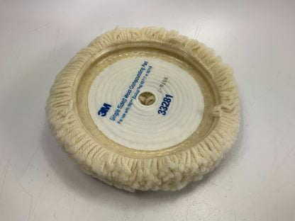 3M 33281 Single Sided Wool Compounding Buffing Pad