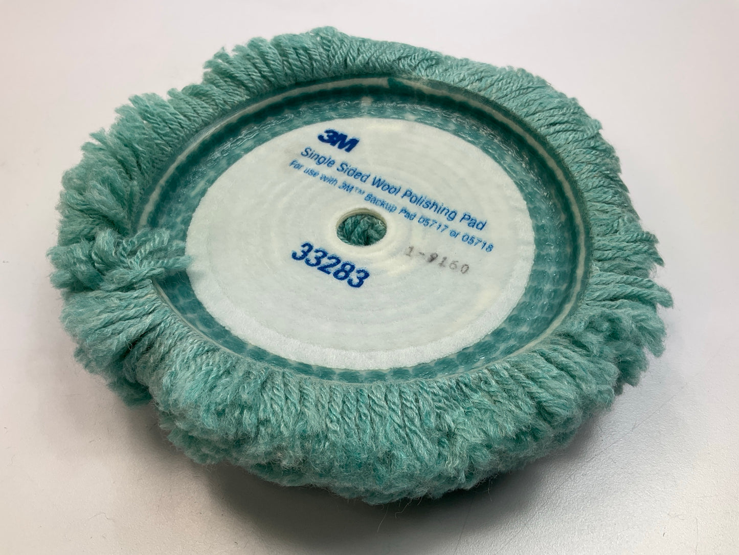 3M 33283 9'' Single Sided Wool Polishing Pad