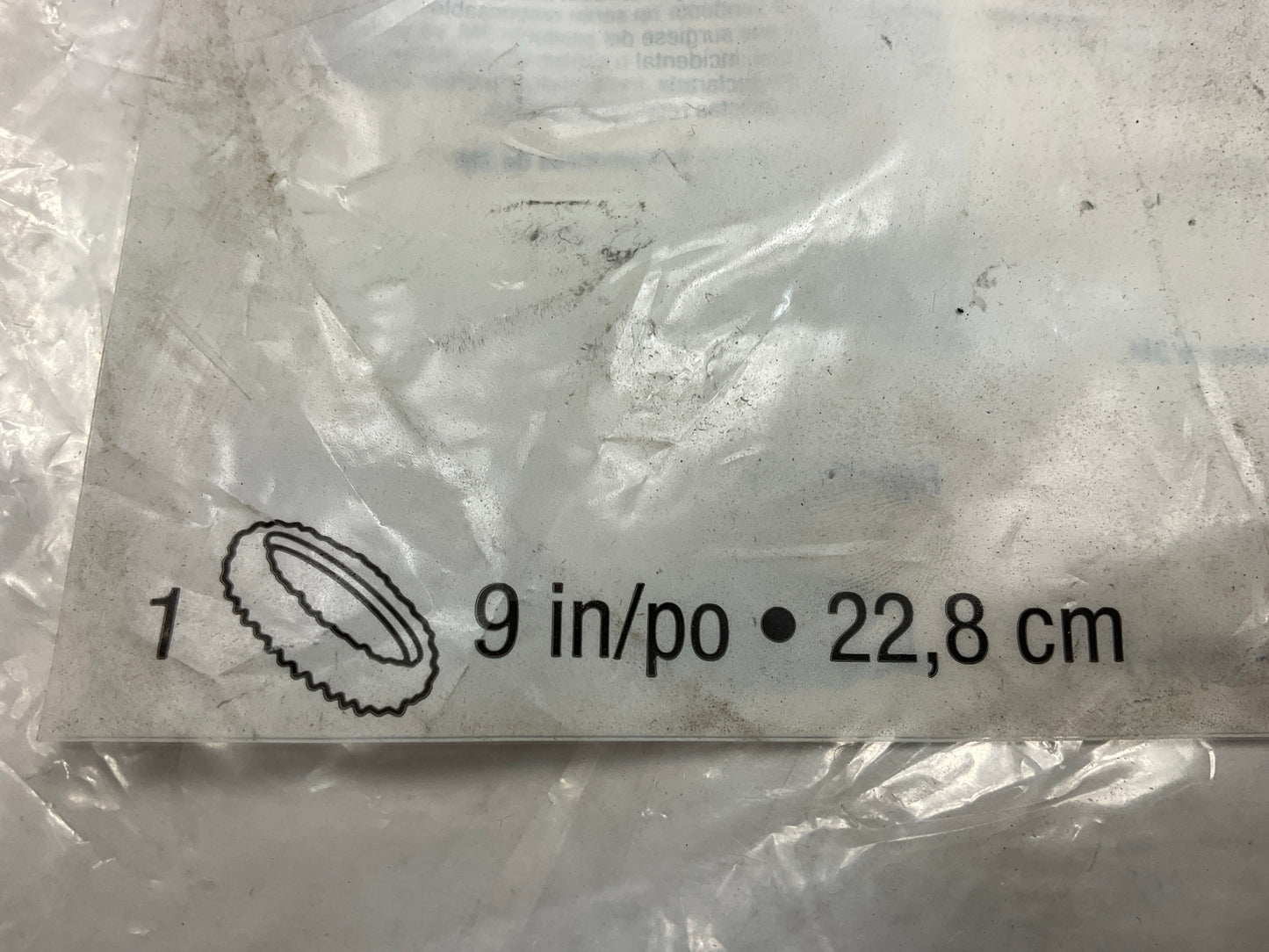 3M 33283 9'' Single Sided Wool Polishing Pad