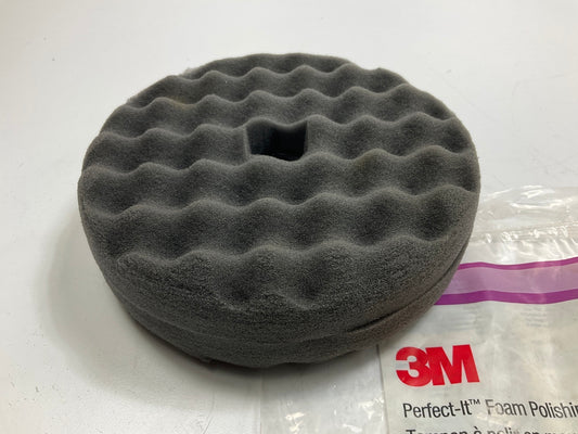 3M 33285 Perfect-It 6'' Foam Gray Quick Connect Polishing Pad