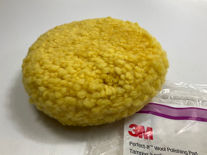 3M 33289 Perfect-It 6'' Wool Polishing Buffing Pad, Double Sided