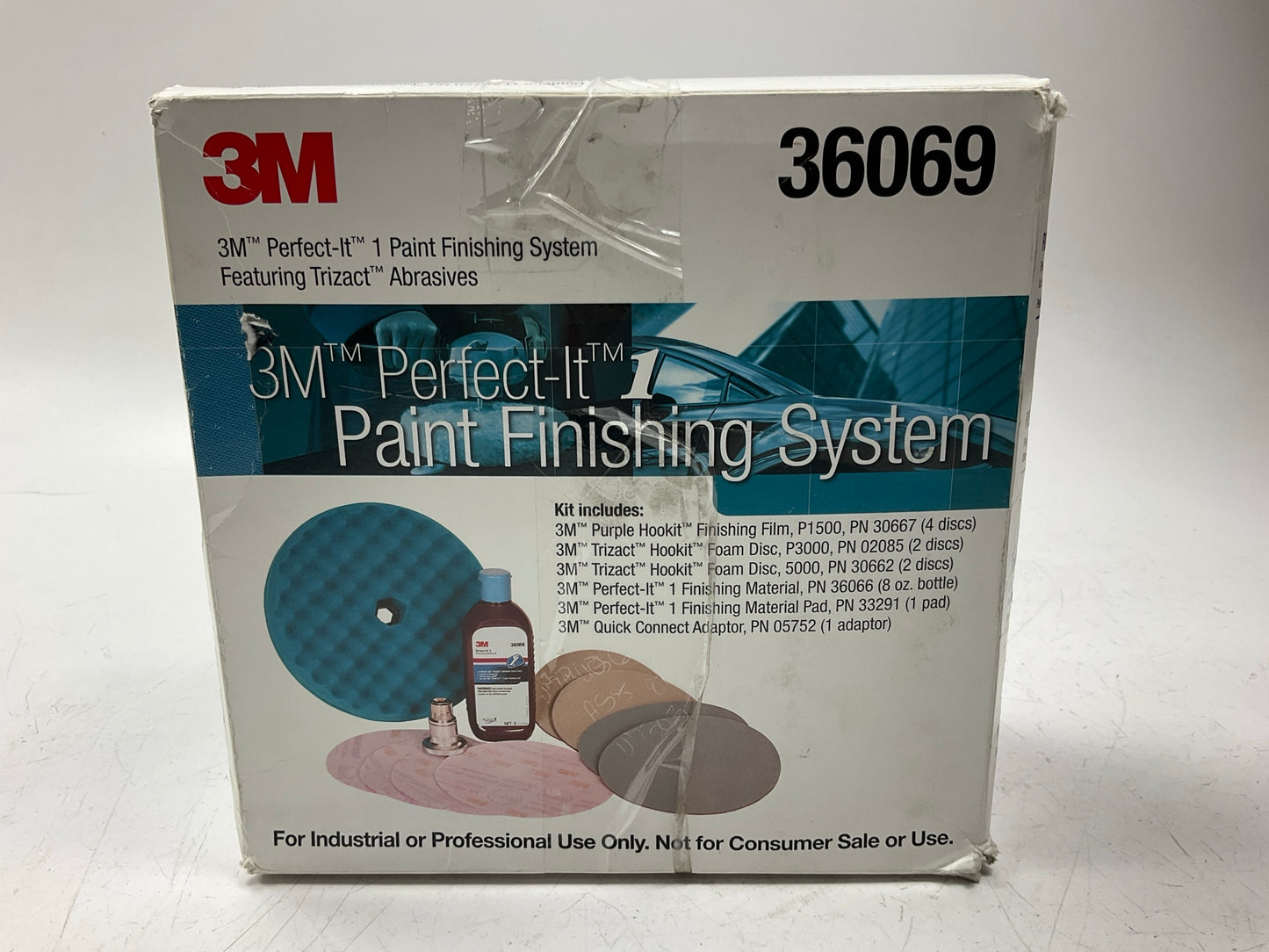3M 33291 Perfect-It 8'' Quick Connect Finishing Foam Pad (1 Pad)