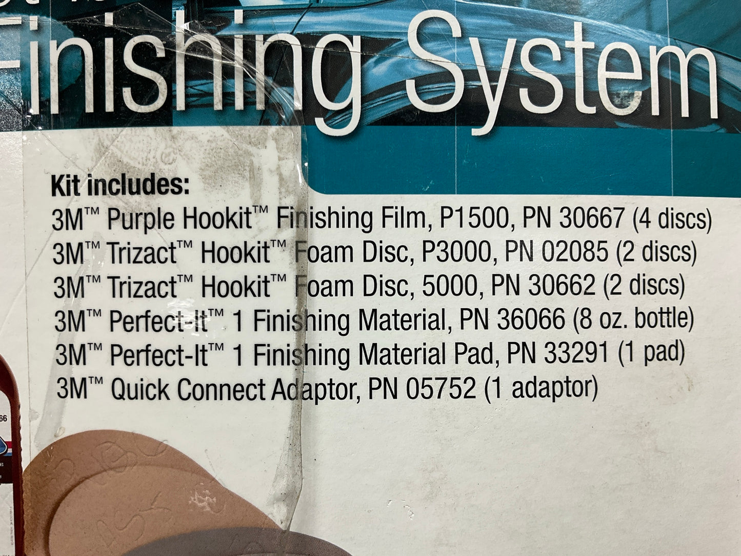 3M 33291 Perfect-It 8'' Quick Connect Finishing Foam Pad (1 Pad)