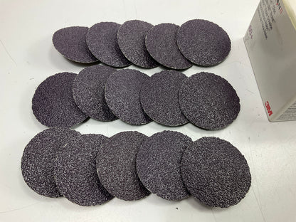 3M 33379 Cubitron II Roloc Fibre Disc, TR, 2'' X 60+ Grit, Box Of 15 Discs
