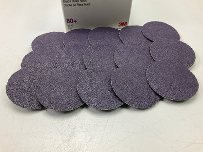 3M 33380 Cubitron II Fibre Roloc Sanding Disc 2'' (50mm), 80 Grit 15 Disc Per Box