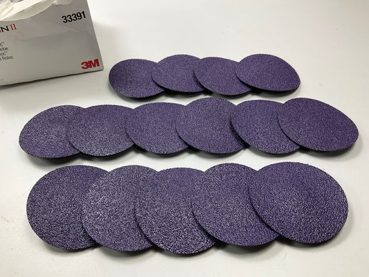 3M Cubitron II 33391 Premium Quick Change Grinding Discs, 3'', 60+ Grit, 14 Discs