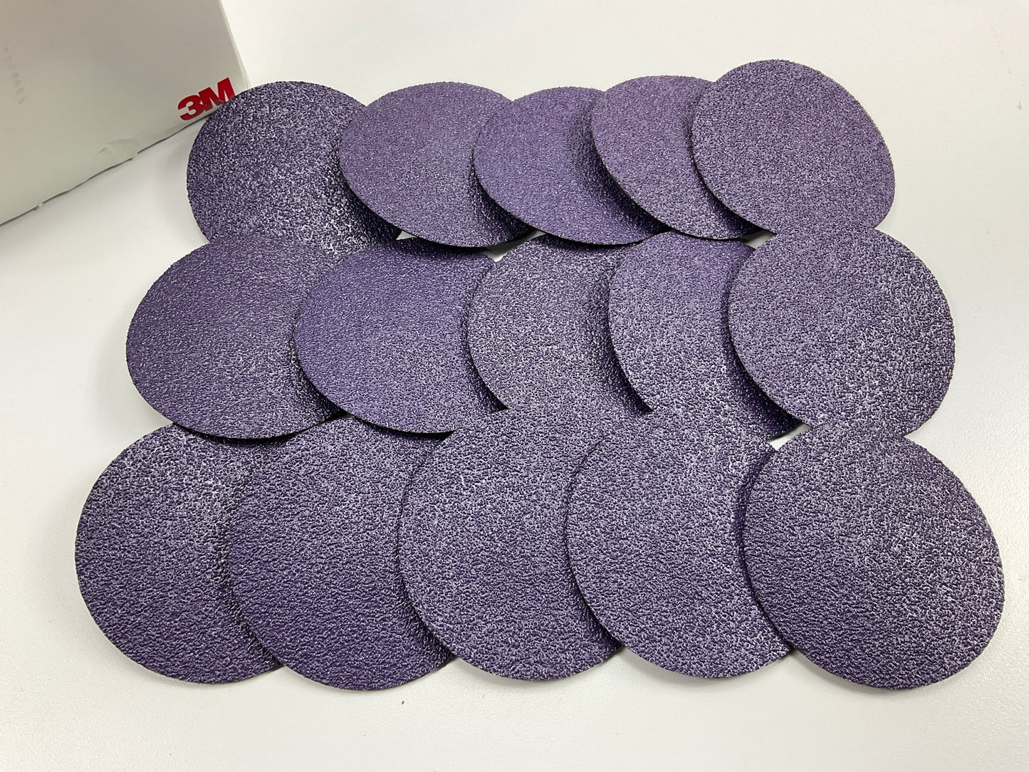 3M Cubitron II 33391 Premium Quick Change Grinding Discs, 3'', 60+ Grit, 15 Discs