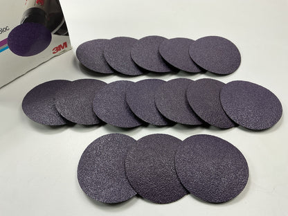 3M 33392 Cubitron II 3'' Fibre Roloc Sanding Disc 80+ Grit, 15 Discs
